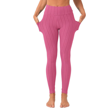 LEGGING PUSH UP PINK ANTI-CELLULITE LEGGS