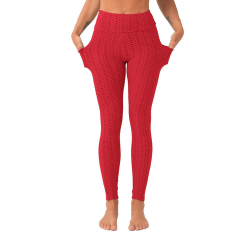 LEGGING PUSH UP RED ANTI-CELLULITE LEGGS