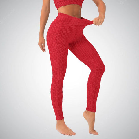 LEGGING PUSH UP RED ANTI-CELLULITE LEGGS